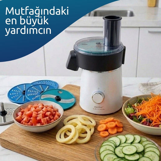 6'1 arada Otomatik Doğrayıcı,Dilimleyici ve Rende Makinesi