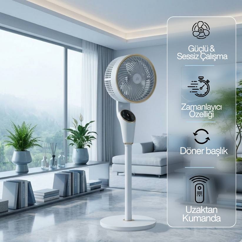 AirPro™ Uzaktan Kumandalı Vantilatör